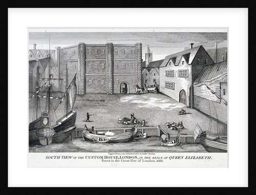 Custom House, London by Bartholomew Howlett