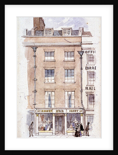 Howes and Hart, Fleet Street, London by James Findlay