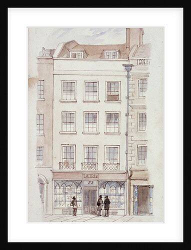 Laurie's premises, Fleet Street, London by James Findlay
