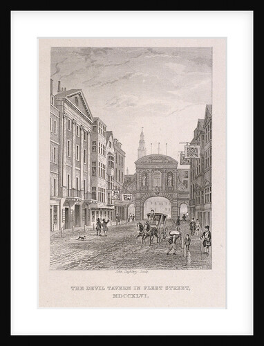 Fleet Street, London by John Cleghorn