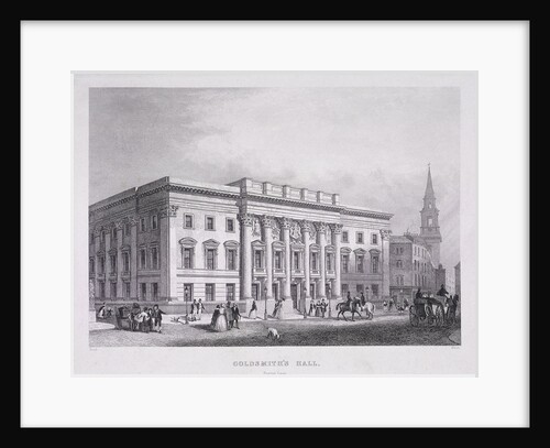 Goldsmiths' Hall, London by WE Albutt