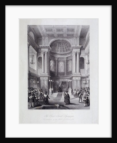 Great Synagogue, Dukes Place, London by Harlen Melville