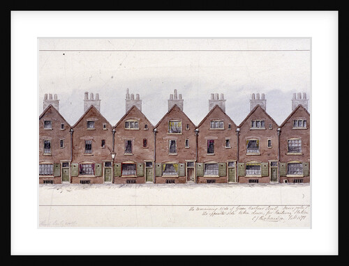 Green Arbour Court, Little Moorfields, London by Charles James Richardson