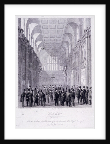 The Guildhall, London by C Matthews