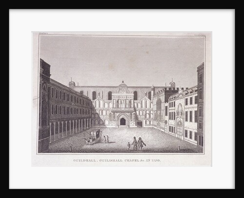 Guildhall, London by Robert Blemmell Schnebbelie