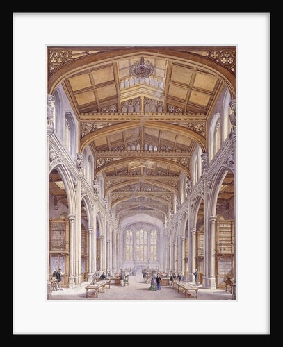 Guildhall Library, London by Edwin Thomas Dolby