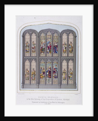 Guildhall Library, London by R Canton