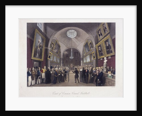 Guildhall Council Chamber, London by Harlen Melville