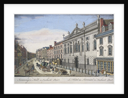 Ironmongers' Hall, London by T Loveday