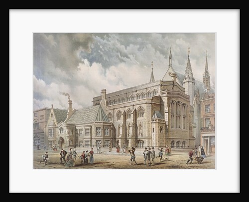 Guildhall Library, London by Edwin Thomas Dolby