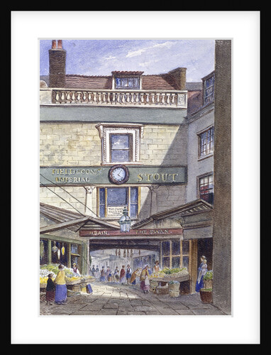 Swan Inn, Leadenhall Market, London by JT Wilson