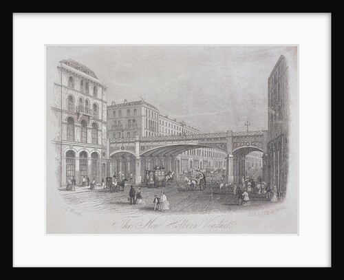 Holborn Viaduct, London by Anonymous