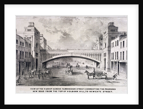 Holborn Viaduct, London by GS Willis
