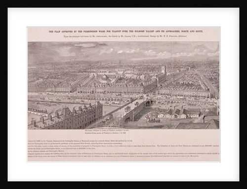 Holborn Viaduct, London by Young