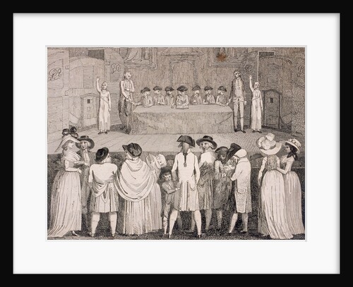 State Lottery at Guildhall, London by Anonymous