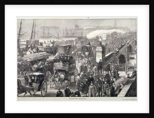 London Bridge (new), London by Joseph Swain