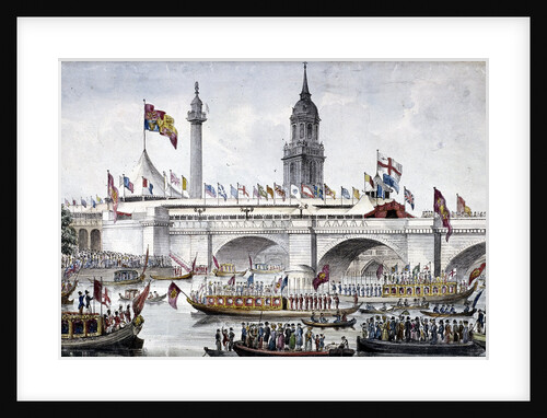 London Bridge (new), London by Anonymous