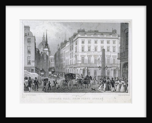 Ludgate Hill, London by Thomas Barber