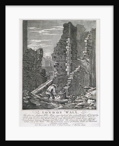 Ludgate Hill, London by John Thomas Smith