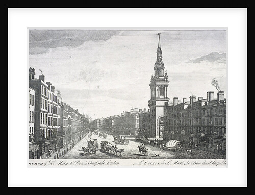 St Mary-le-Bow, London by Thomas Bowles