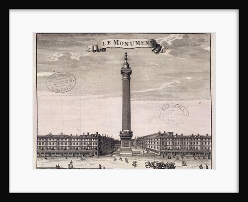 Monument, London by Anonymous