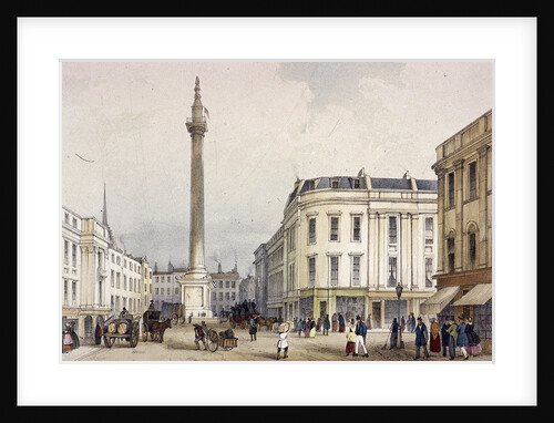 Monument, London by Thomas Colman Dibdin