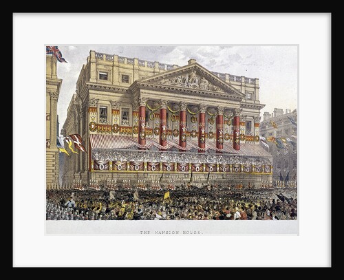 Mansion House (exterior), London by Day & Son