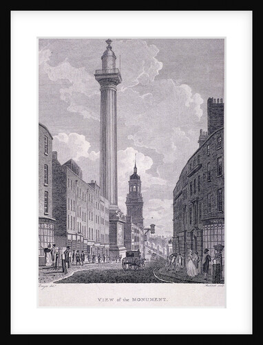 Monument, London by Philip Audinet