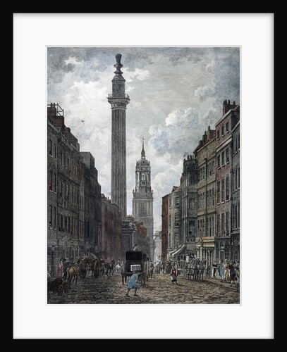 Monument, London by Thomas Malton II