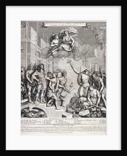 Monument, London by Anonymous