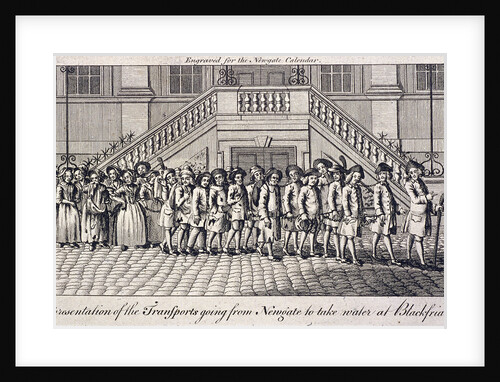 Old Bailey, Newgate Prison, London by Anonymous