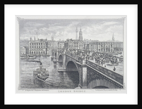 London Bridge (new), London by D Taylor & Co