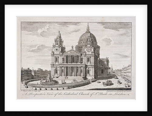St Paul's Cathedral (new) exterior, London by John Maurer