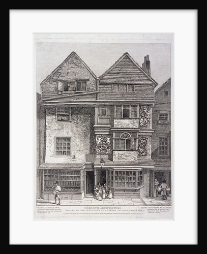 London Wall, London by John Thomas Smith