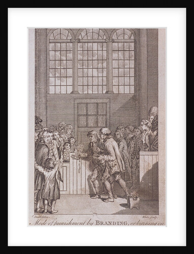 Old Bailey, Sessions House, London by T White