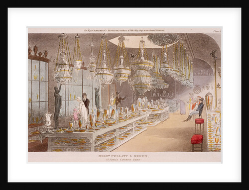 St Paul's Churchyard, London by Anonymous