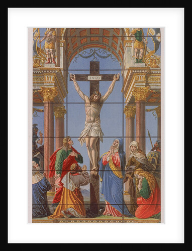 Stained glass window in St Paul's Cathedral, London by Anonymous