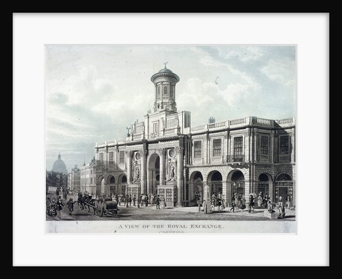 Royal Exchange (2nd) exterior, London by Anonymous