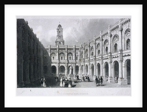 Royal Exchange (3rd) interior, London by Anonymous