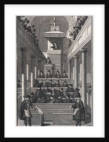 The Heretical Synod at Salters' Hall Chapel, London by Anonymous