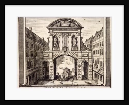 Temple Bar, London by Johannes de Ram