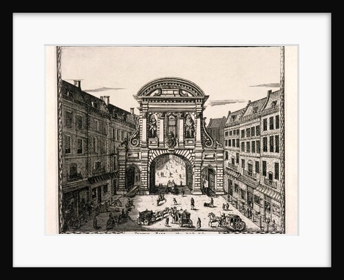 Temple Bar, London by Johannes de Ram