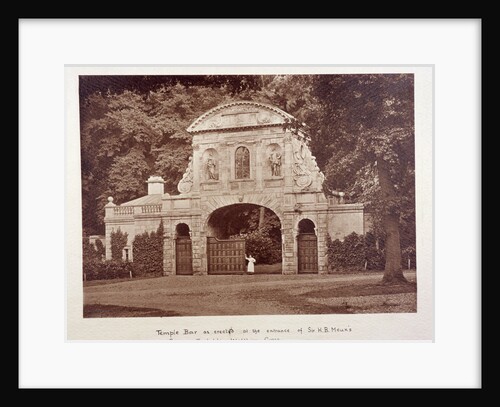 Temple Bar, Theobalds Park, Cheshunt, Hertfordshire by Anonymous