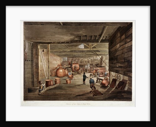 Shoe Lane, London by William Henry Pyne