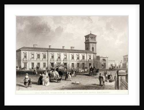 London Bridge Station, Bermondsey, London by Henry Adlard