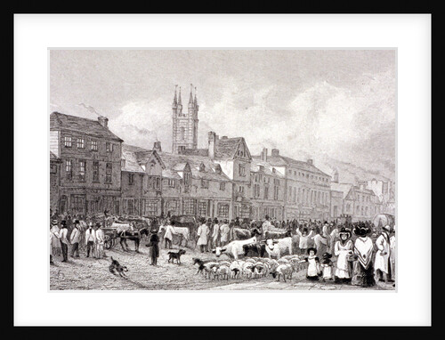 Smithfield Market, London by George Cooke