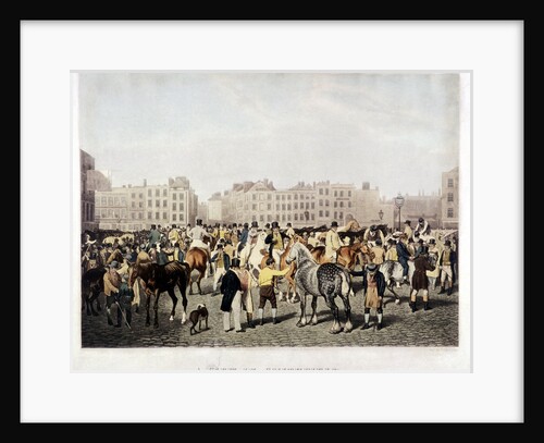 Smithfield Market, London by Frederick Christian Lewis