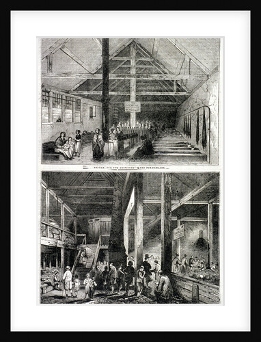 The Whitecross Street Prison for debtors, London by Anonymous