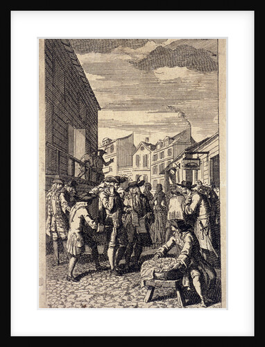 Bartholomew Fair, London by Louis du Guernier