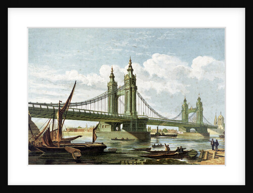 Chelsea Bridge, London by Anonymous